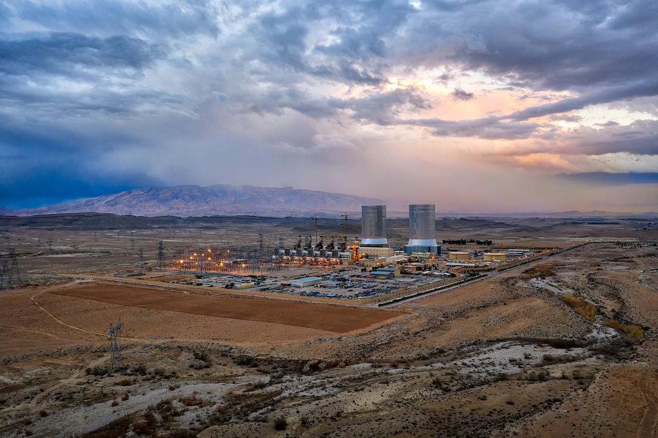 Iranian nuclear facilities in the south of the country