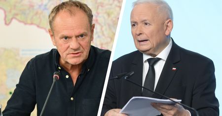 Dramatyczna sytuacja powodziowa w Polsce. Kaczyński skrytykował Tuska