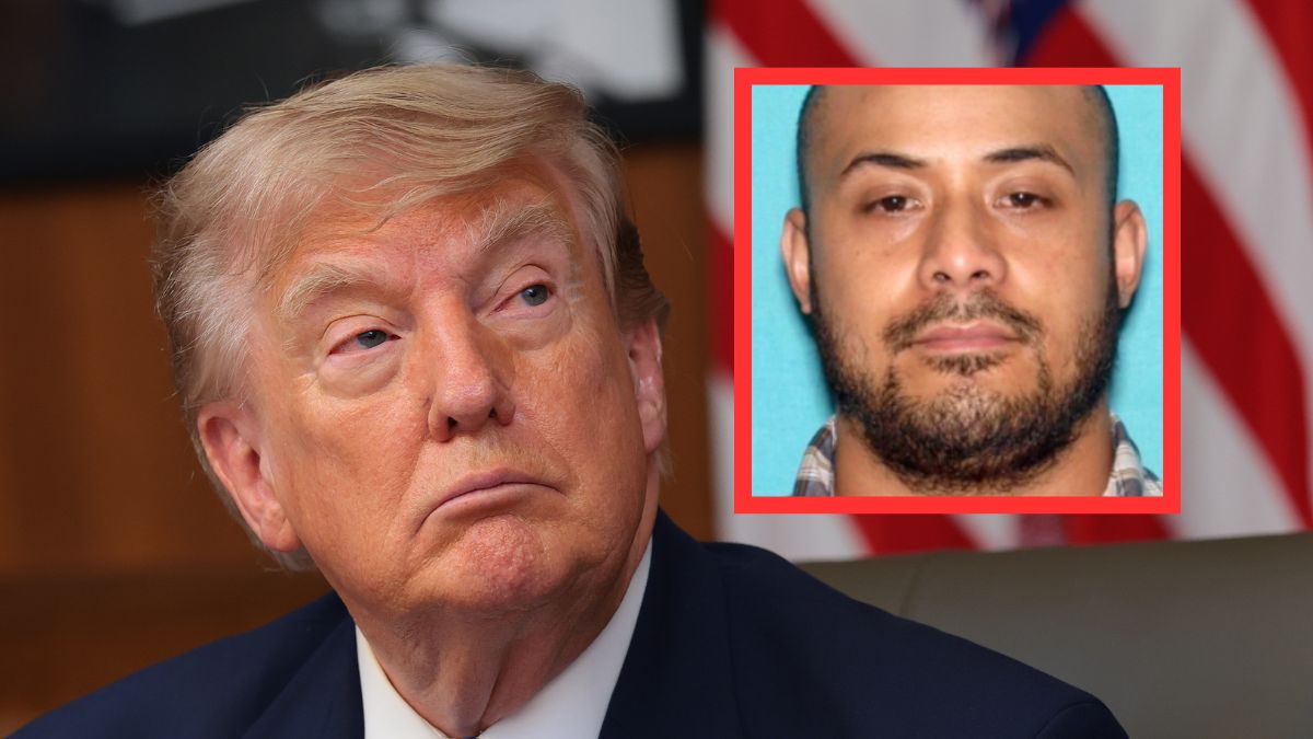 Nagrywał ochronę Trumpa przed jego wizytą. Miał broń.