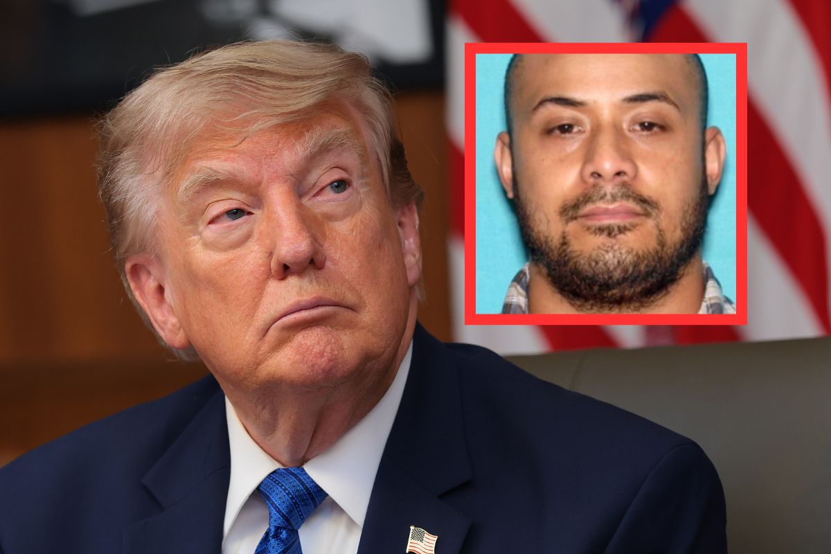 Nagrywał ochronę Trumpa przed jego wizytą. Miał broń