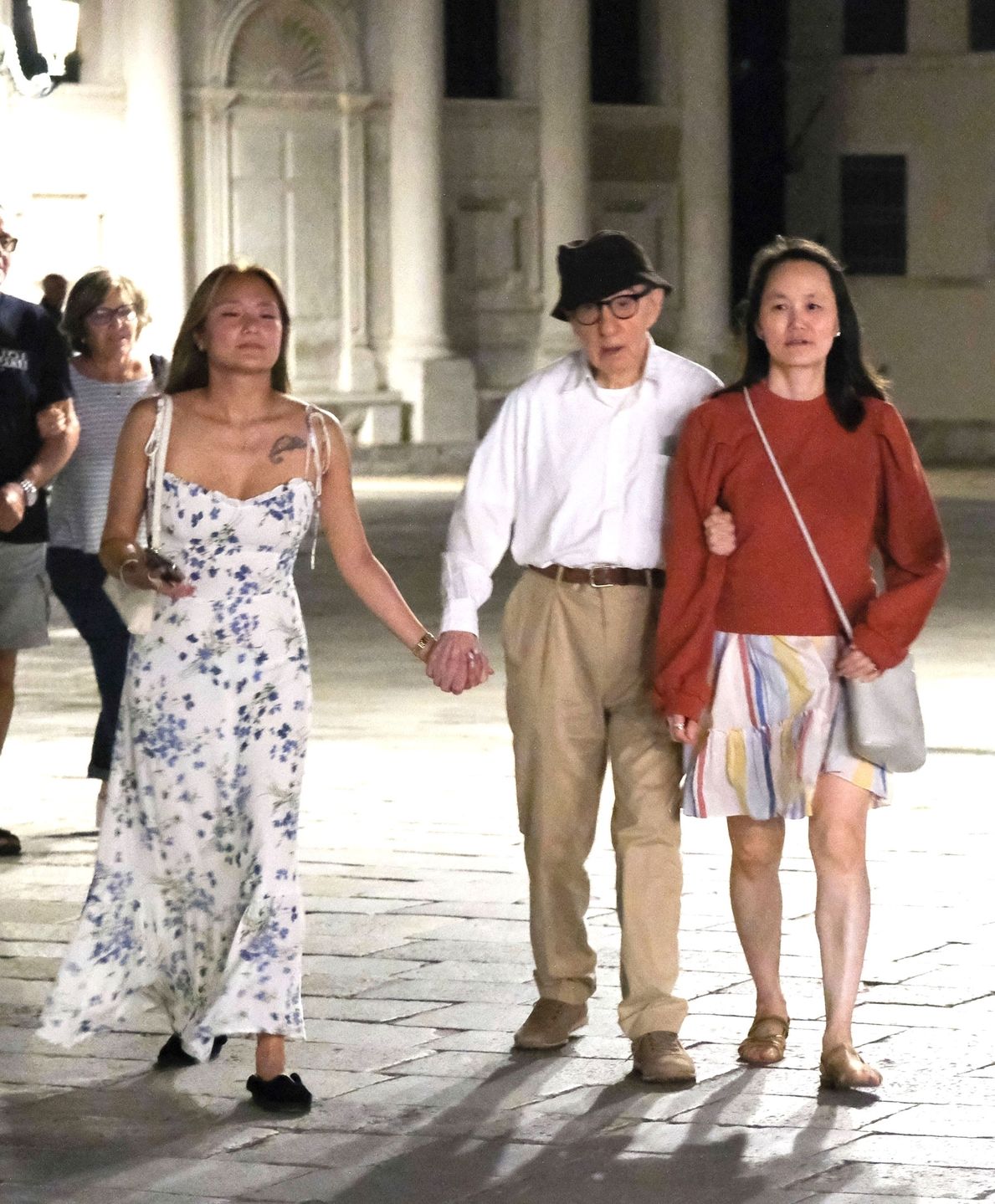 Woody Allen spędza czas z żoną i córką w Wenecji
