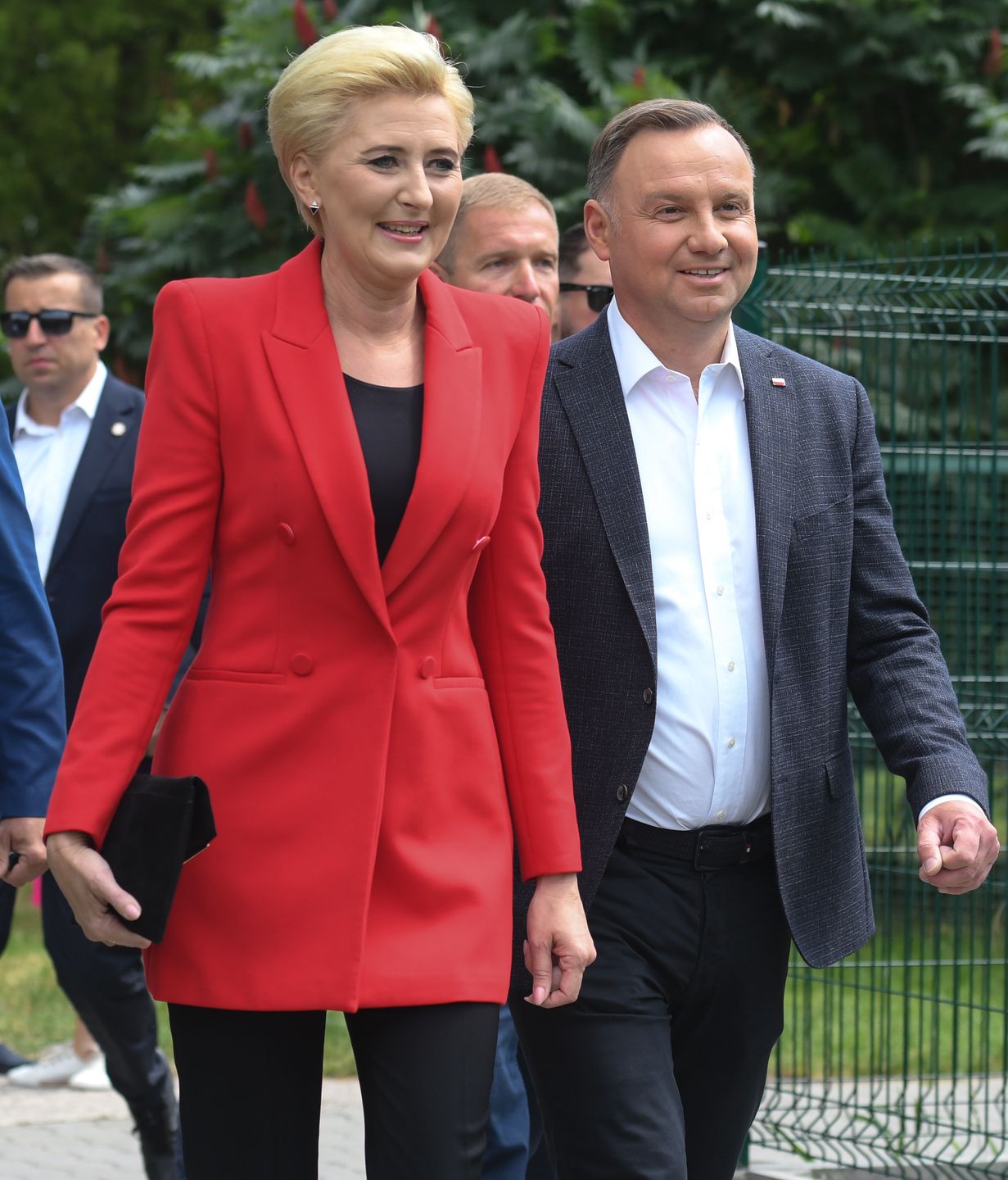 Agata Duda i Andrzej Duda