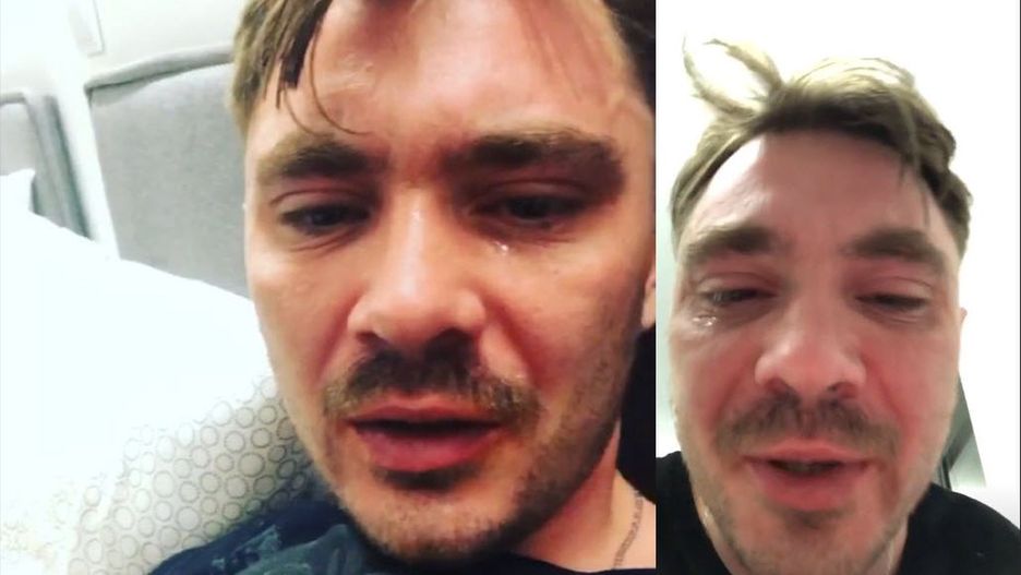 Daniel Martyniuk był poważnie wzburzony w piątkowy wieczór