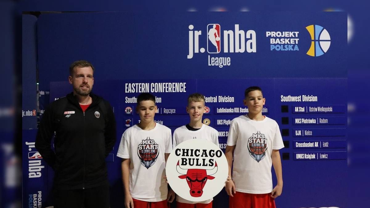 koszykarze Start Lublin którzy w rozgrywkach będą występować jako Chicago Bulls