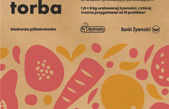 Biedronka wprowadziła papierowe torby, część wpływów ze sprzedaży przekaże Bankom Żywności