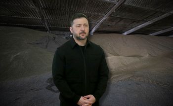 Kradzież ukraińskiego zboża. Stanowcza reakcja Zełenskiego