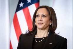 Kamala Harris przyleciała do Warszawy. Przejazd kolumny wiceprezydent USA