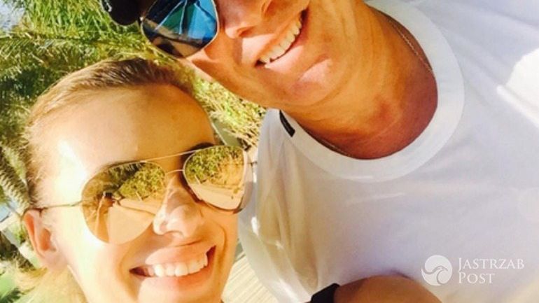 Izabela Janachowska na wakacjach z mężem