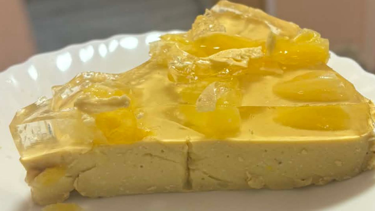 Domowy fit sernik mango jest świetny na redukcję