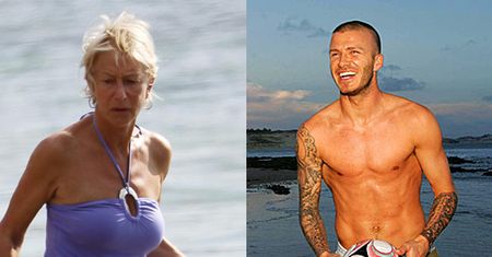 Beckham i Mirren mają najseksowniejsze ciała!