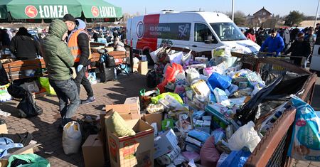 Pomoc dla Ukrainy. "Lepiej nie przyjeżdżać na granicę"
