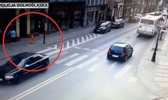 O krok od tragedii w Środzie Śląskiej. 5-latka prawie wbiegła pod jadący samochód