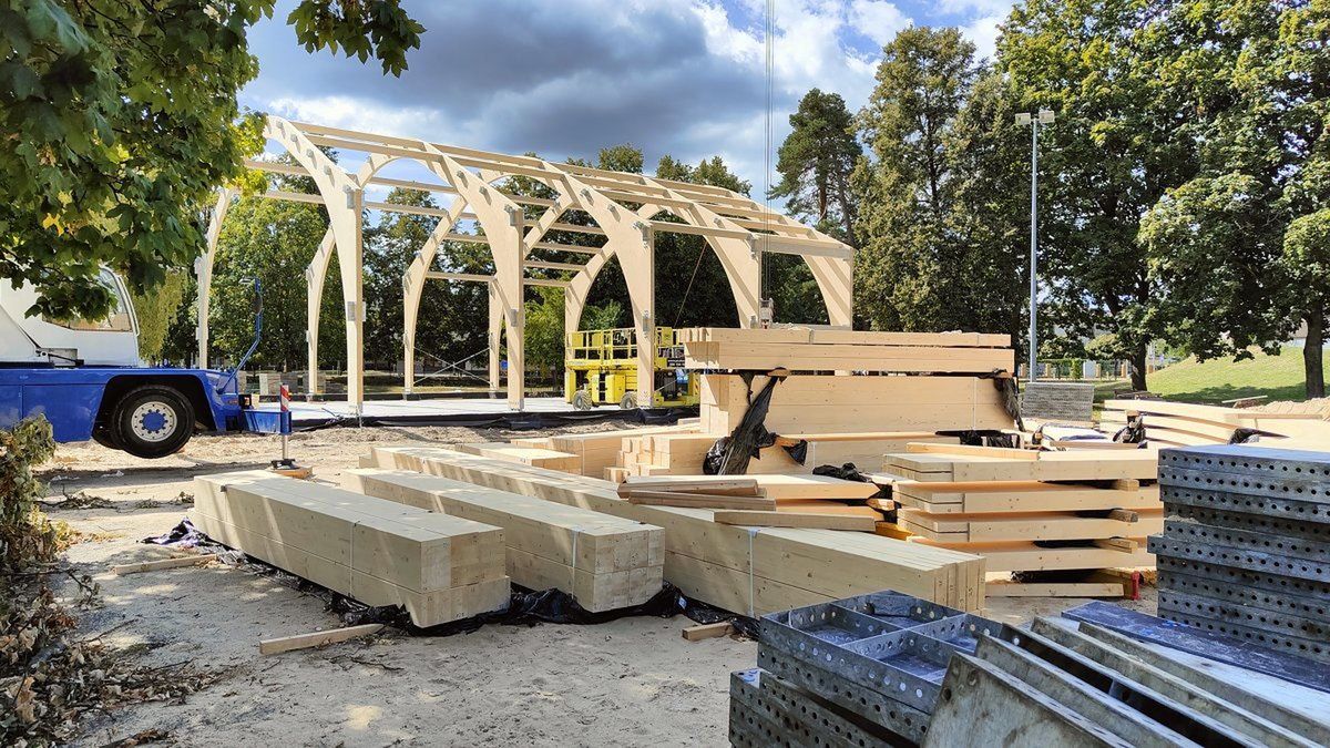 Budowa hali sportowej przy Szkole Podstawowej numer 4