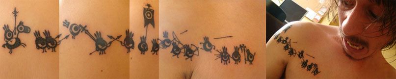 TOP 13 tatuaży dla grrraczy 7