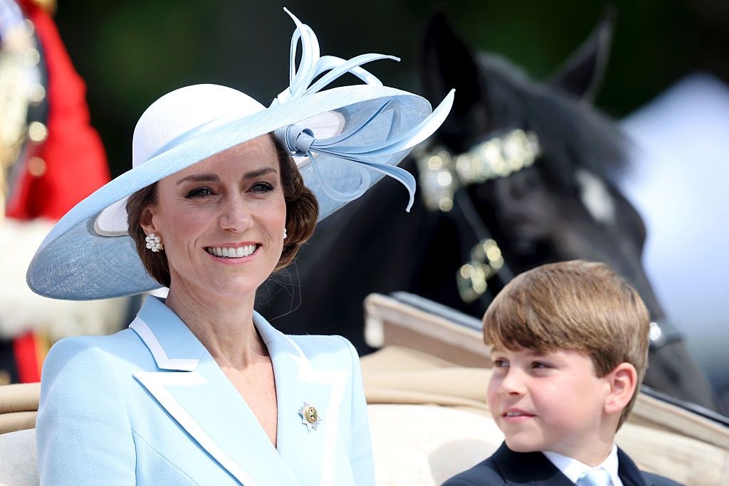 Księżna Kate i książę William na paradzie Trooping the Colour 