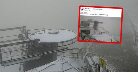 24 sierpnia, 6:00. Ujęcie z Kasprowego Wierchu. To nie żart