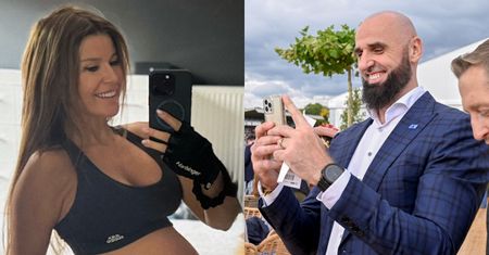 Żona Marcina Gortata eksponuje CIĄŻOWY BRZUSZEK na treningu: "Blisko, coraz bliżej" (FOTO)