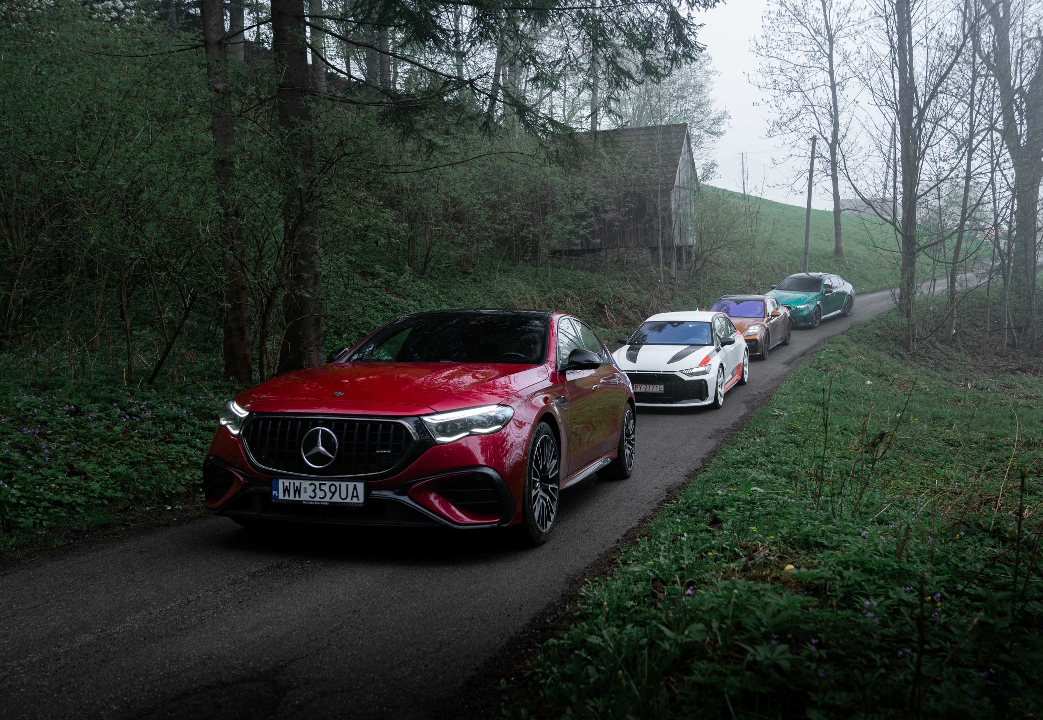 Mercedes-AMG E53, Audi RS 6 Avant GT, Porsche Panamera i BMW M5