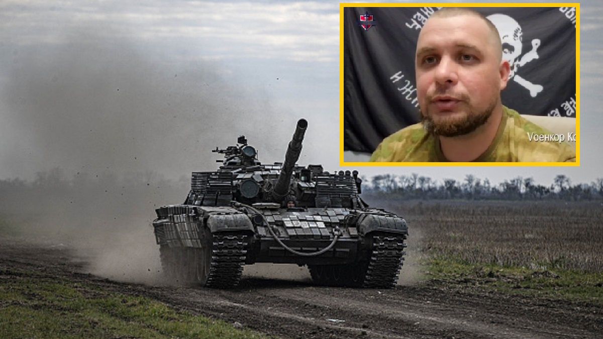 Propagandysta boi się kontrofensywy Ukraińców 