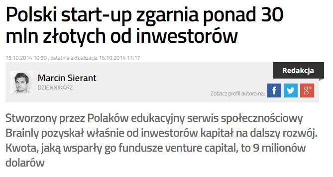 "Polski startup pozyskał...": a kiedy zacznie zarabiać? Przestańcie chwalić dotacje! 3