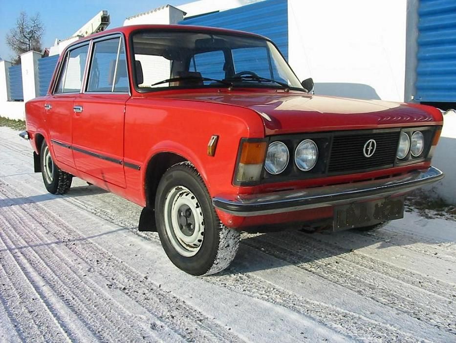 Znalezione na allegro: Fiat 125p unikat z fabryczną folią