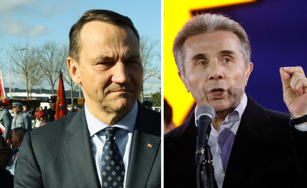 Wybory w Gruzji sfałszowane? Sikorski komentuje