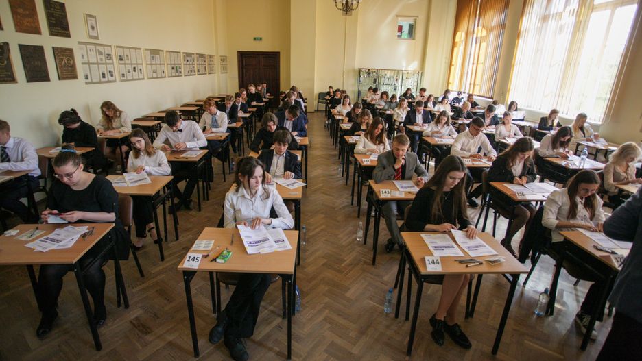 Egzamin maturalny. Zdjęcie ilustracyjne