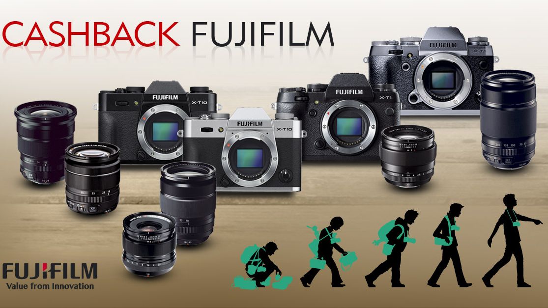 Cashback od Fujifilm - X-T1, X-T10 i obiektywy z dużymi zniżkami 1