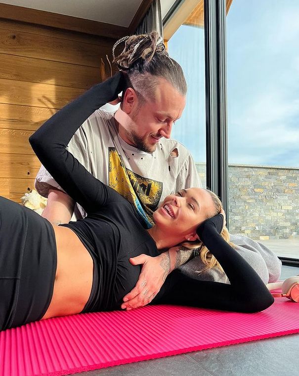 Sandra Kubicka i Baron