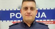 Policjant z Grudziądza po służbie był świadkiem kradzieży w sklepie. Pobiegł za złodziejem i obezwładnił go
