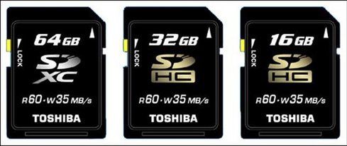 64 GB SDXC Toshiby