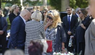Bliscy żegnają Piotra Gesslera. Magda Gessler nie kryła łez
