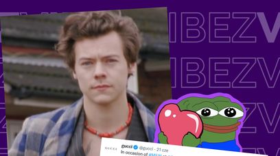 Harry Styles zaprojektuje kolekcję Gucci. Gucci Ha Ha Ha ma walczyć ze stereotypami na temat mężczyzn