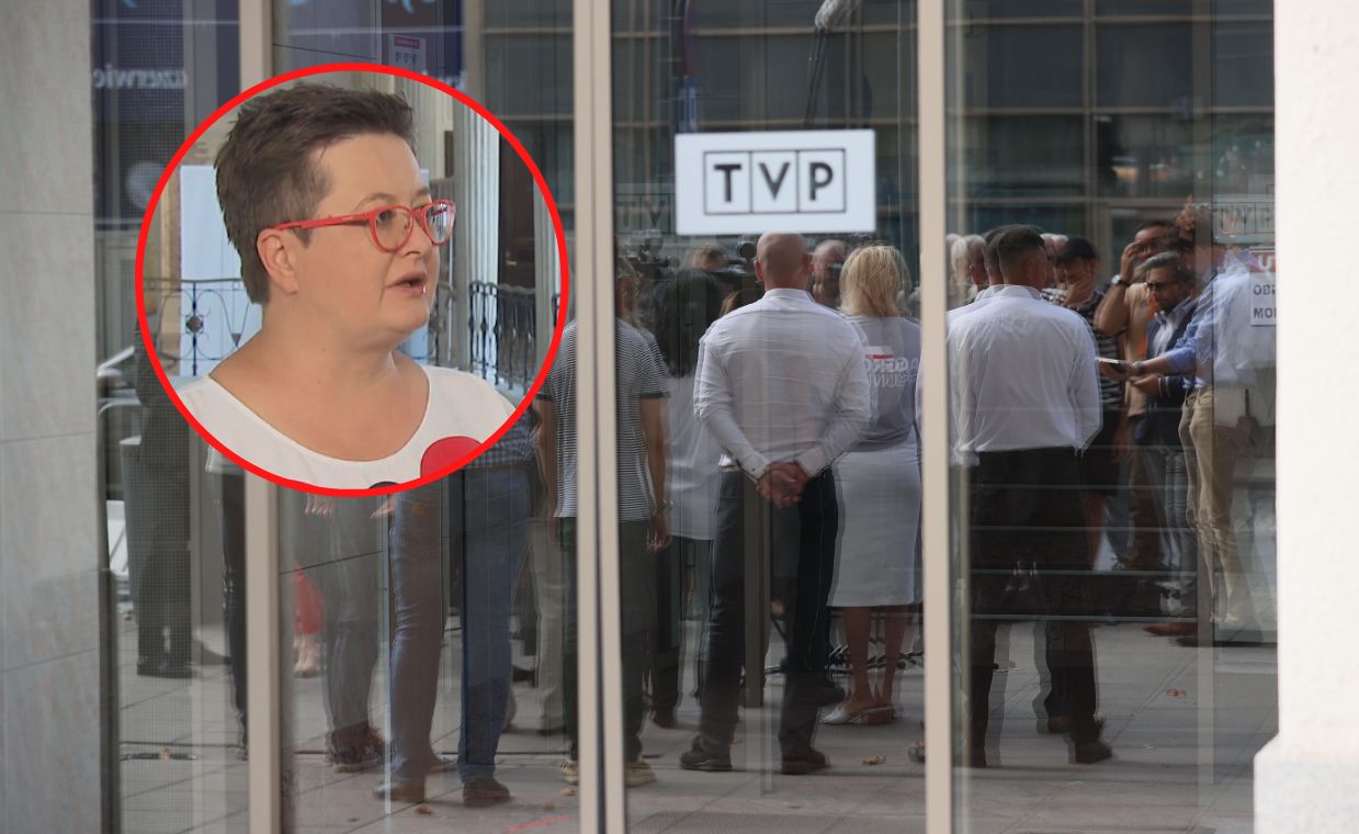 Ostre słowa posłanki do pracownika TVP. Nie pozwoliła mu dokończyć pytania