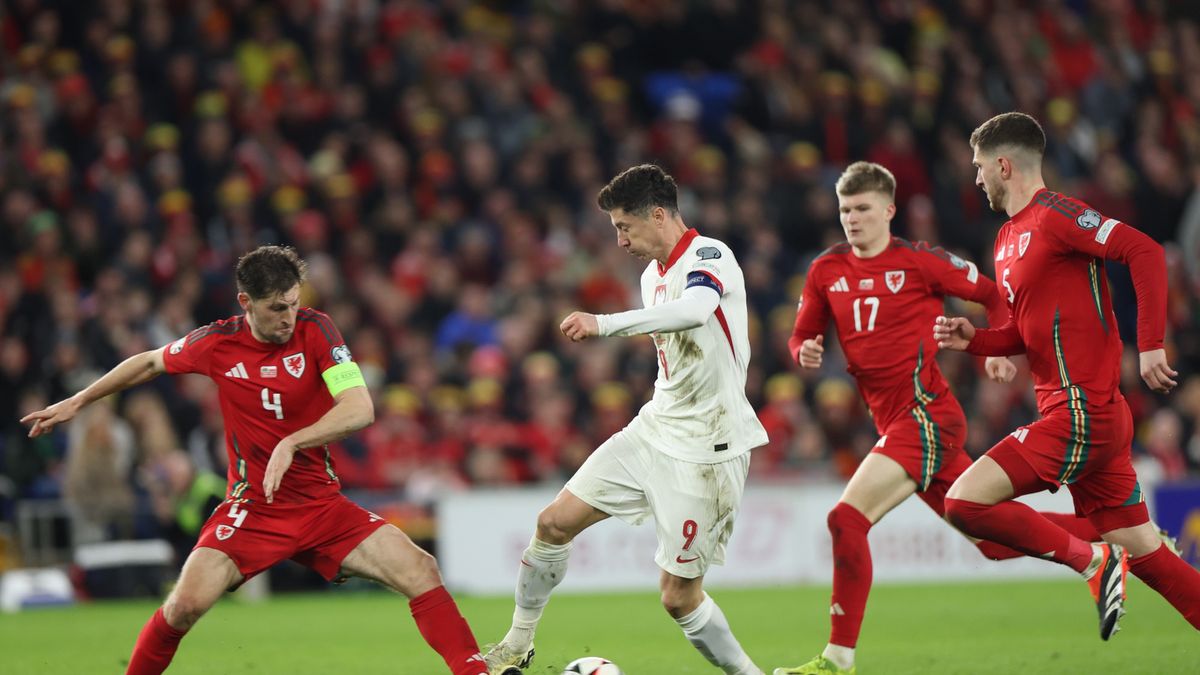 Na zdjęciu: mecz Walia - Polska