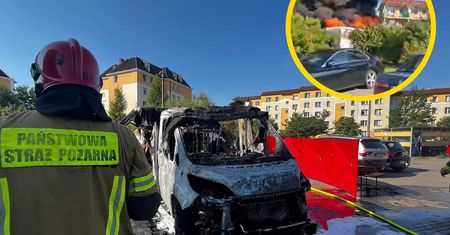 Kamper nagle zajął się ogniem. Para osierociła dwójkę dzieci