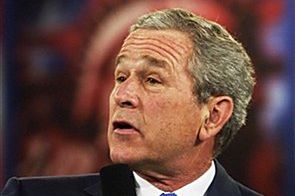 Bush coraz mniej popularny