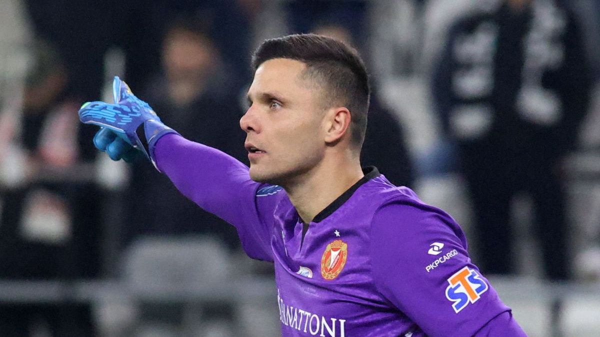 Rafał Gikiewicz w barwach Widzewa Łódź