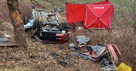 Dwie osoby nie żyją. Tragiczny wypadek