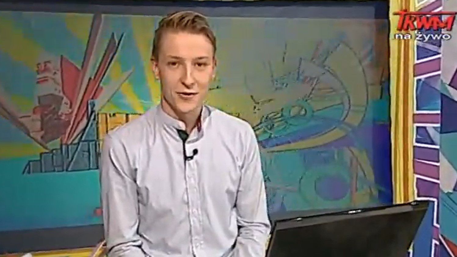 Dawid Helsner w programie "Westerplatte młodych"