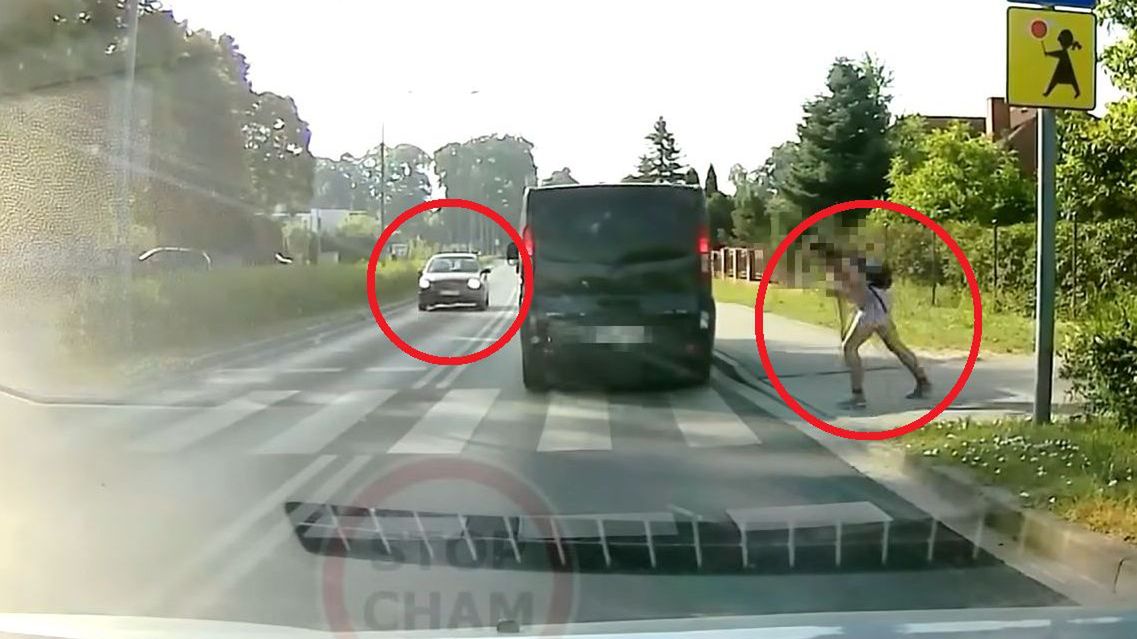 O krok od tragedii. To cud, że nic się nie stało