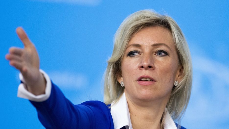 TemporaryRussian Foreign Ministry spokesperson Maria Zakharova gestures as she attends Russian Foreign Minister Sergey Lavrov's annual roundup news conference summing up his ministry's work in 2019, in Moscow, Russia, Friday, Jan. 17, 2020. Lavrov particularly noted Washington's reluctance to extend a key nuclear arms pact. (AP Photo/Alexander Zemlianichenko)AP