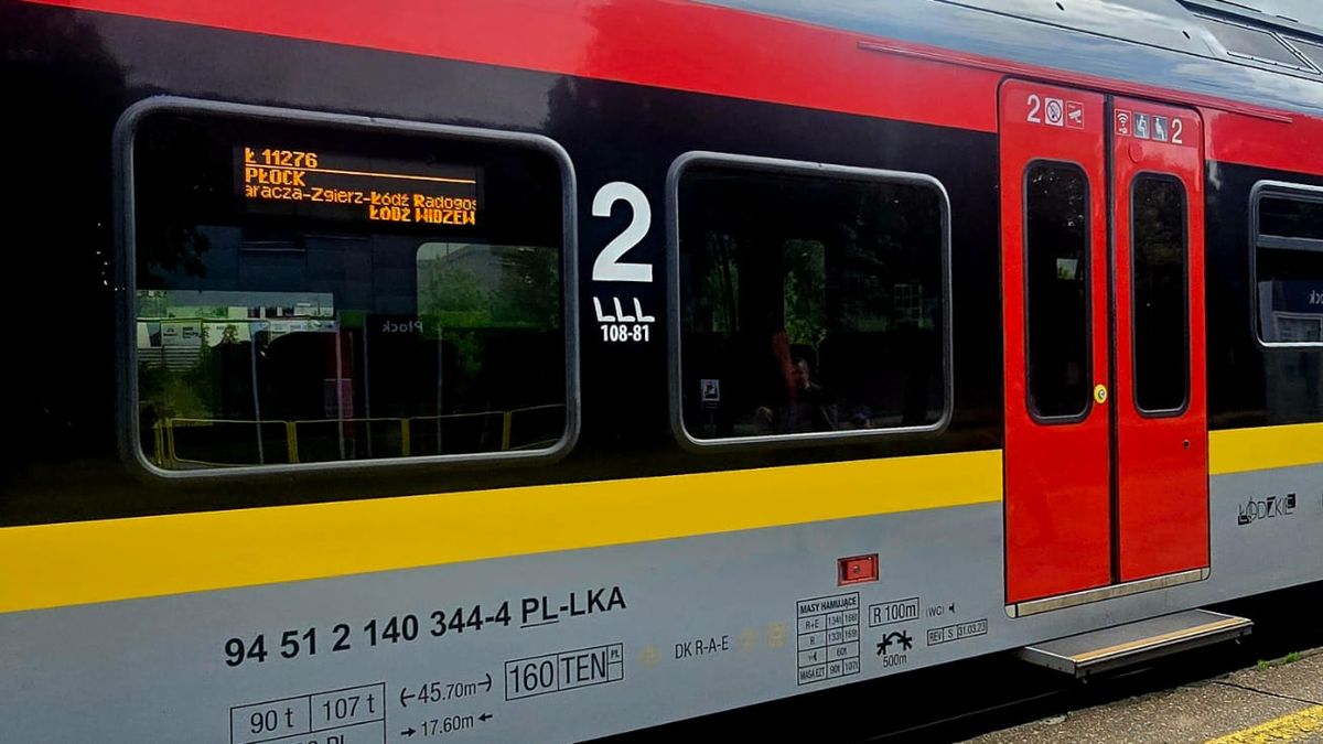 Pociąg z Łodzi już w trasie