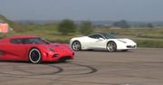 Egzotyczny wyścig: Koenigsegg Agera R vs Ferrari 458 Italia [wideo]