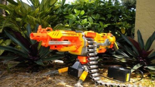 Nerf Gun naprowadzany na źródło ciepła [wideo] 1