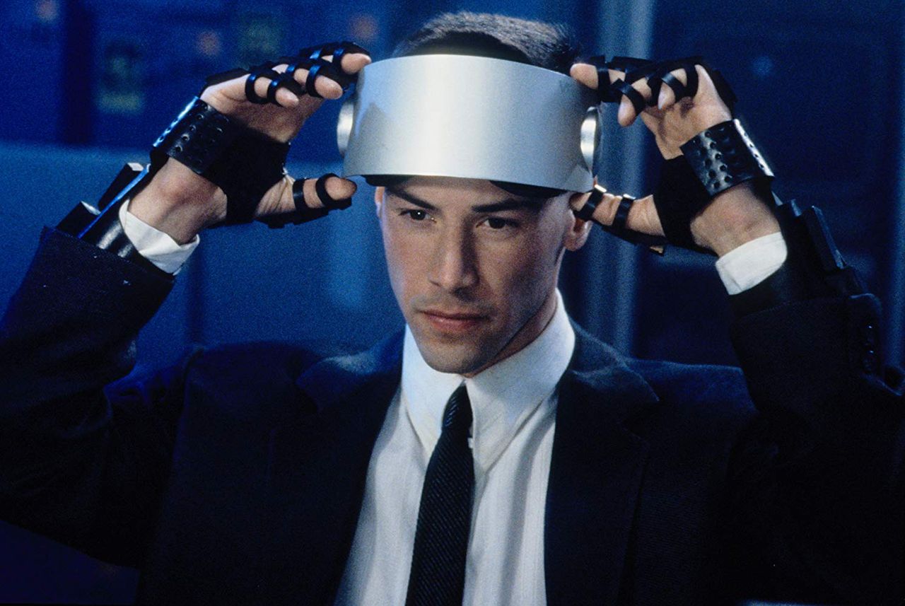 Kadr z filmu "Johnny Mnemonic"