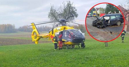 Potrącił 15-latkę, potem uderzył w citroena. Tragiczny wypadek w Świętokrzyskim