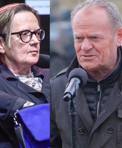 "Propaganda". Agnieszka Holland uderzyła w Tuska