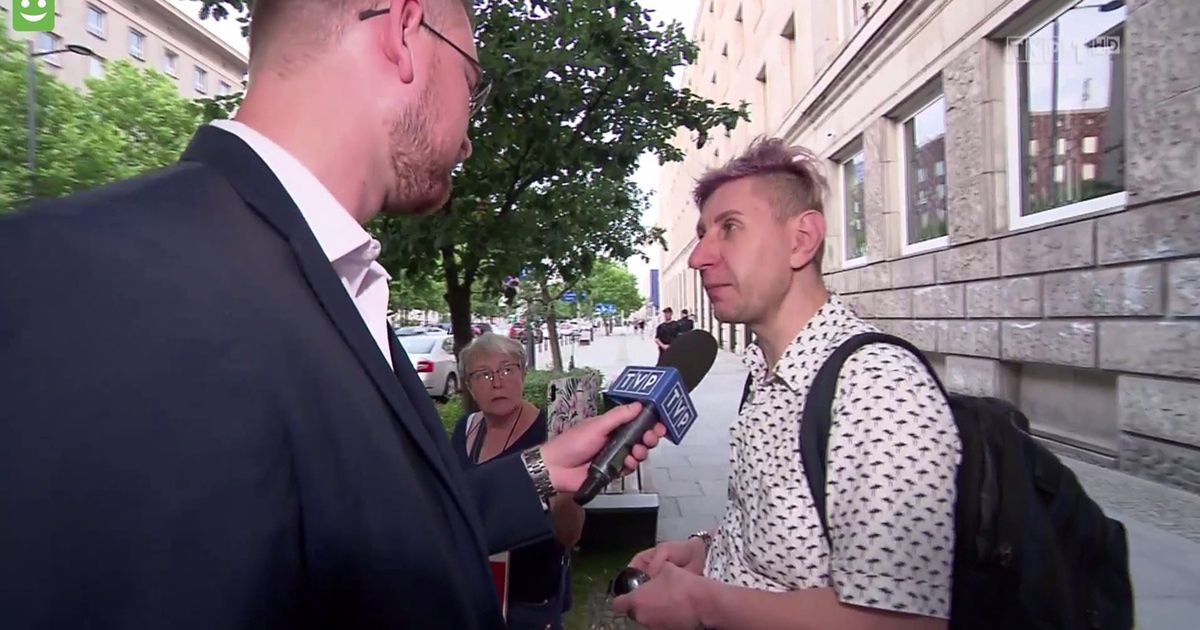 Krzysztof Rydzelewski w materiale TVP