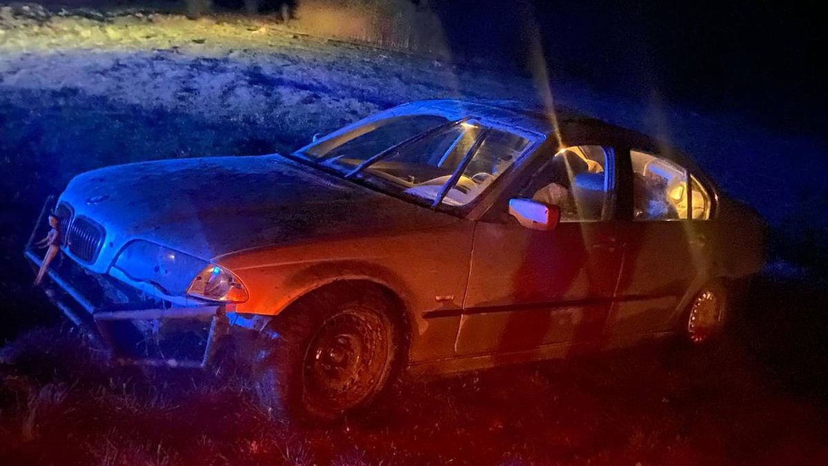 Łukowscy policjanci zatrzymali kierowcę bmw